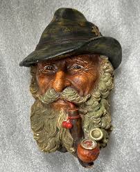 Bossons' Tyrolean Chalkware Character Heads Made in England ...