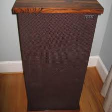 VINTAGE ESS TRANSTATIC SPEAKERS W/BRAZILIAN ROSEWOOD TOPS ...