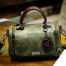Floral Leather Top Handle Satchel: Retro Classic Womens ...