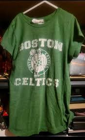 Girls Boston Celtics Retro Style Tshirt/Medium | eBay