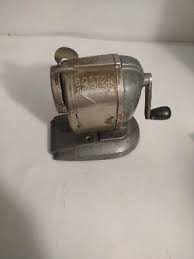 Vintage Boston Champion Pencil Sharpener Pinch Feed Hand ...