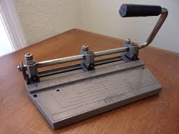 Vintage Three Hole Punch,boston Brand,metal,industrial ...