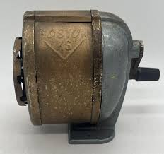 Vintage Boston Model KS Desk Mount Hand Crank Pencil ...