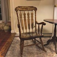 LATE 1700,S ROCKING CHAIR # 196573 Shipping is Not a 1.00 Shipping is Not Free Please Contact Us Before Purchase Thanks - Etsy