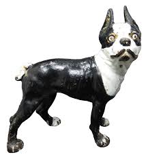 Boston Terrier Cast Iron Doorstop | eBay