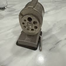VINTAGE BOSTON VACUUM MOUNT 8 HOLE PENCIL SHARPENER-HUNT MFG ...