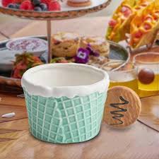 Pottery Tableware Biscuit Dinner Set Green Cup Round Grip ...