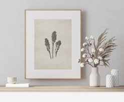 Vintage Flower Prints: Botanical Gallery Wall Art Set of 3 ...