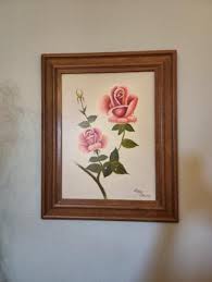 1950s Capodimonte 3D Rose Wall Art (Price is | Mercari