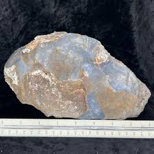 8-1/3" Quality Blue Chalcedony Agate Chert Lapidary Rough ...