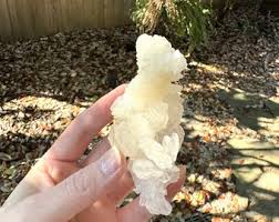 Aragonite Cave Calcite From Mexico 107.3g Specimen Crystals ...