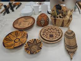 Sold at Auction: Collection of African Woven Baskets, Bowls and Other Articles