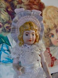 Beautiful Vintage Bisque Jointed Doll - Etsy