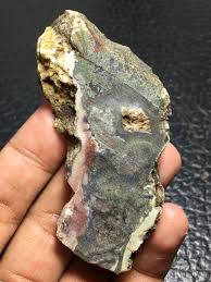 Buy Multicolor Moss Agate Unpolished Slab 78x31x8 Mm Online in India - Etsy