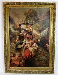 Antonio Devity: Venice Canal Scene