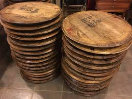 Bourbon Barrel Head, Lid, Top, Barrel Wood, Whiskey ...