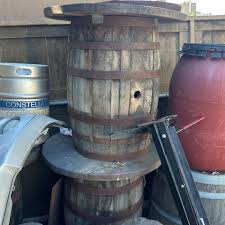 Wooden Bourbon Barrels