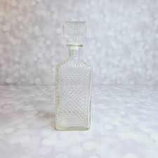 Vintage Glass Bourbon Decanter - Etsy Israel