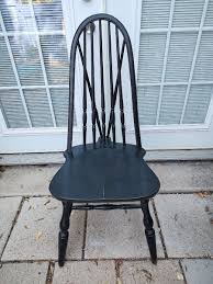 Antique Chittenden & Eastman Windsor Chair Rare Narrow Taper ...