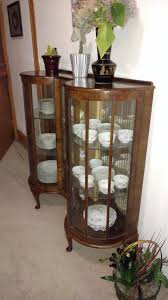 late 19th century victorian display cabinet, dark wood, minor scratches. | eBay