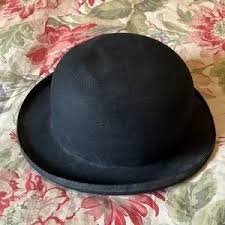 Vintage | Accessories | Vintage 3s Finchley Size 7 2 Bowler Hat Authentic Black Gentleman Formalwear | Poshmark