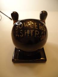 Vintage Bowler's Ashtray Novelty Smoking Collectible Brown Bowling Pins & Ball | eBay