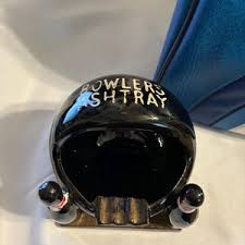 Vintage BOWLING Ashtray Trophy - Etsy