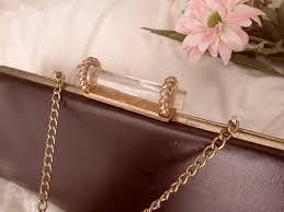 Black Leather Clutch Purse With Clear Lucite Clasp, Vintage Clutch That Converts to Handbag With Chain Handle, 60s - Etsy