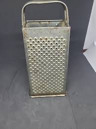 Bromco Vtg Metal Cheese Grater Shredder Vegetable Slicer USA ...