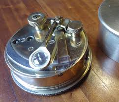 Antique Nautical Brass Pocket Sextant engraved Troughton & Simms, London No 3626 | #1900961064