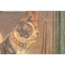 Antique Altered El Bart Gin Self-Framed Tin Litho Advertising Sign | Chairish