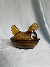 vintage chicken catch all dish | eBay