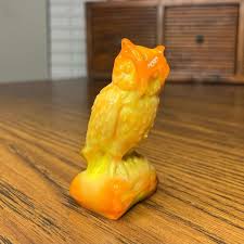 1st 5 Boyd Glass Owl - Etsy Israel