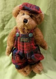 Boyds Bears Edmund T. Bear 9175 Plaid Hunter Bearwear & Hat ...