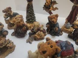 Vintage Boyd's Bears Nativity set 17-piece With All Original ...