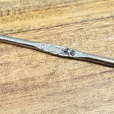Boye Crochet Hook Tapered Head Size 0 Made in USA Stainless ...