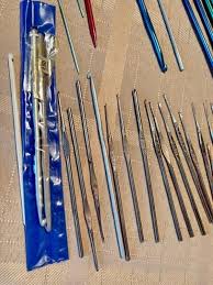 Vintage Assorted Knitting & Crochet Needles Lot of 48 Items ...