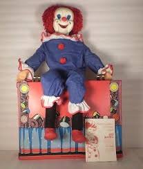 Vtg BOZO The Clown Ventriloquist TOY Dummy 1970's Doll SUITCASE CARRYING CASE | #1694975166