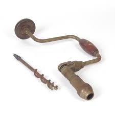 Vtg Hand Drill Fulton Brace Auger Bit | eBay