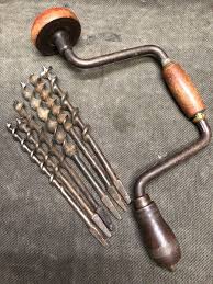 Vintage Hand Crank Drill | eBay