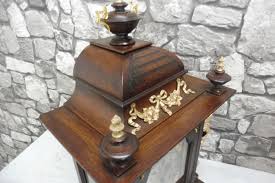 Big Antique German Junghans Mantel Clock Bracket Clock ...