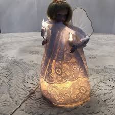 Christmas Angel Lighted Tre Topper or stand alone. Vintage | eBay