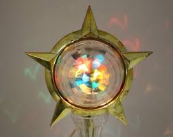 Vintage Bradford Celestial Star Motion Light Christmas Tree ...