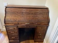 Winners Only Inc. Oak Roller Top Computer Desk with All Keys Included for sale online | eBay