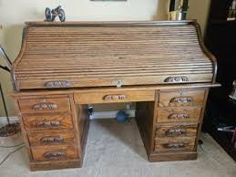 Roll Top Desk Solid Oak- Bradford Oak Collection for Sale in Lake Forest, CA - OfferUp