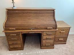 Oak Roll Top Desk for Sale in Bothell, WA - OfferUp
