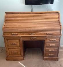 Rolltop Desk - Solid Oak - furniture - by owner - sale - craigslist