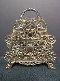 Vintage B&H Bradley & Hubbard Antique Desk Organizer Letter ...