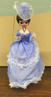 Spanish Doll Fancy Purple Dress Vintage | eBay