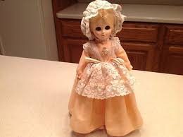 Vogue Hard Plastic Colonial Style Girl Doll W/ Clothing 12 ...